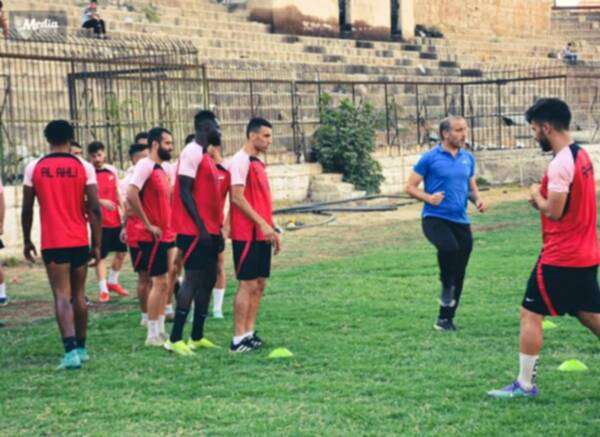 من استعدادات أهلي حلب