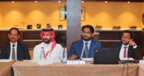 جانب من المؤتمر الصحفي