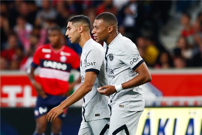 مبابي وحكيمي