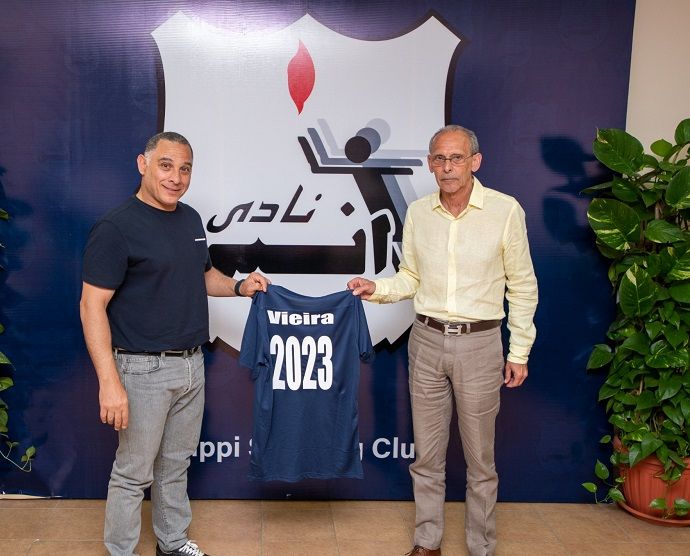 فييرا مع رئيس إنبي