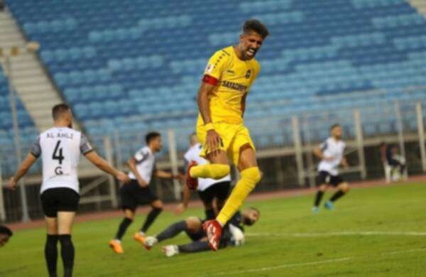 جانب من المباراة