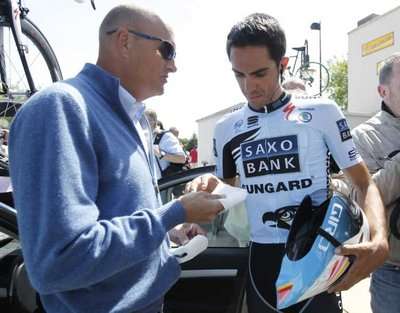 بيارني رييس يتحدث لي البرتو كونتادور