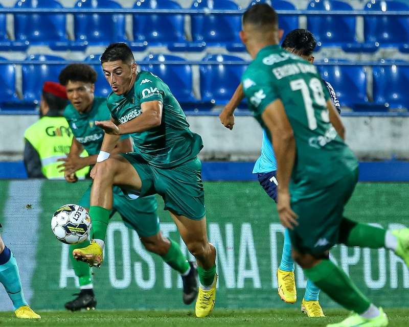 من اللقاء (نقلا عن حساب إستوريل برايا على تويتر)