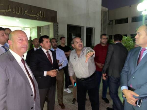 أشرف صبحي وهشام حطب