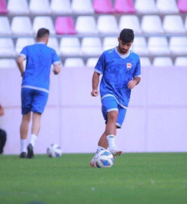 من تدريبات المنتخب العراقي