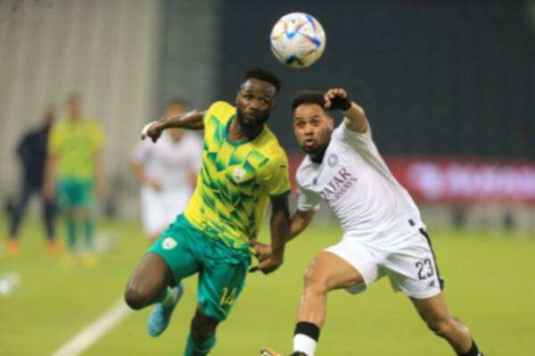 جانب من المباراة