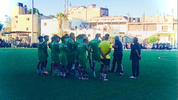 ميلينكوفيتش في تدريبات النصر