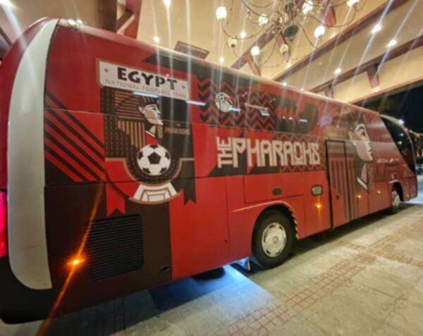 الحافلة الجديدة لمنتخب مصر
