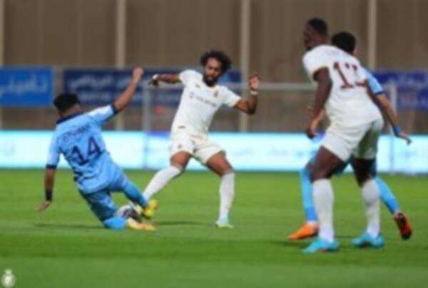 جانب من المباراة