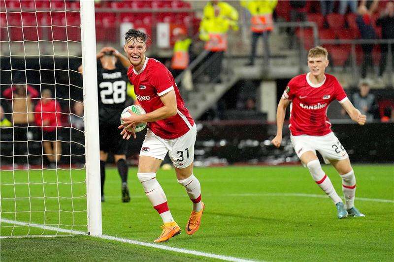 من مباراة ألكمار