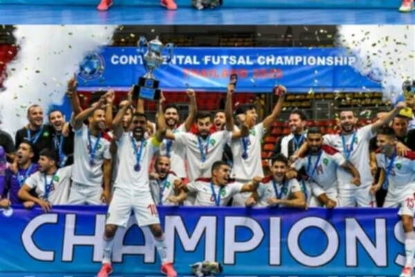 تتويج منتخب المغرب بكأس القارات للصالات
