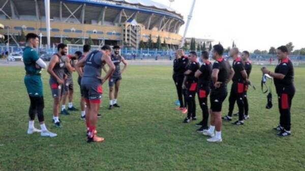 من تدريبات منتخب تونس اليوم