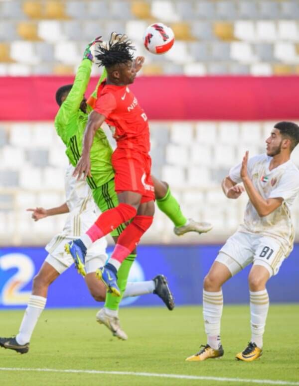 جانب من المباراة