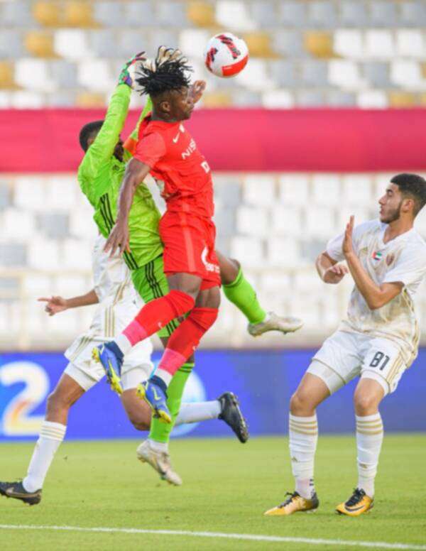 جانب من المباراة