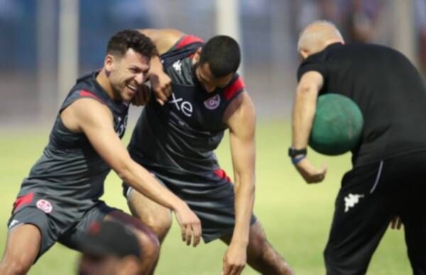 من تدريبات المنتخب