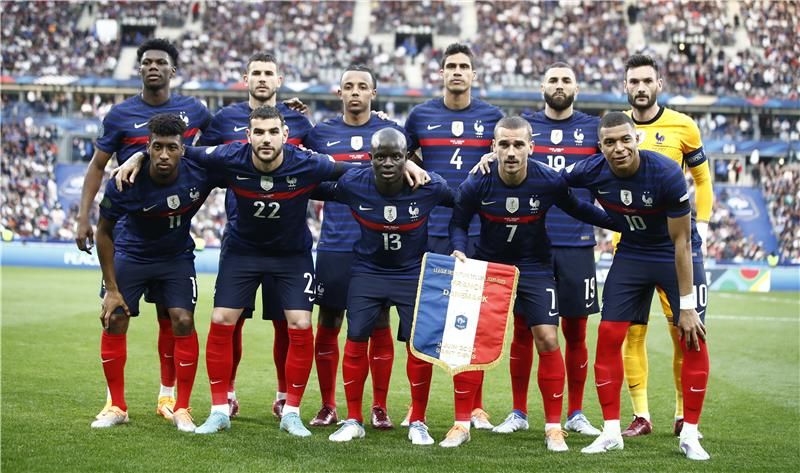 لاعبو منتخب فرنسا