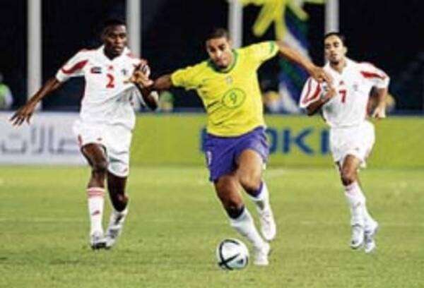 من مواجهة سابقة للإمارات أمام البرازيل