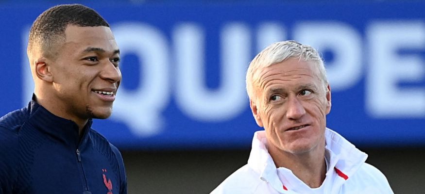 مبابي وديشامب