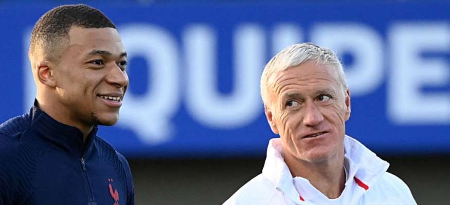 مبابي وديشامب