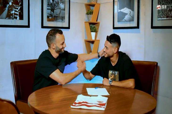 دونجا والمشرف على الكرة بالزمالك أمير مرتضى