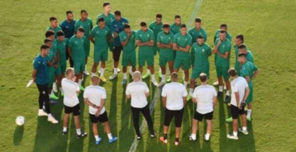 من تدريبات المنتخب