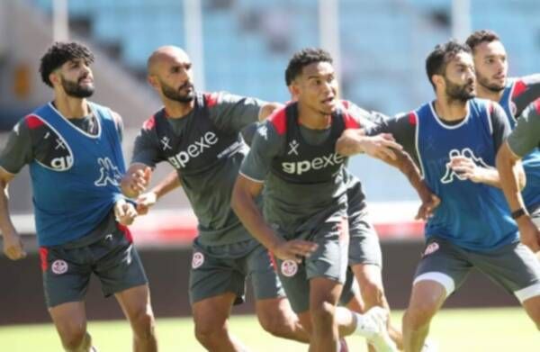 من تدريبات اليوم