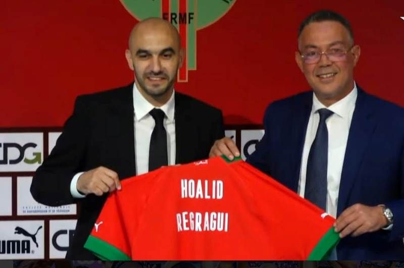 الركراكي وفوزي لقجع