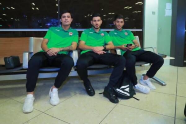 من وصول المنتخب العراقي