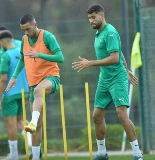 لاعبو الوداد في معسكر المغرب