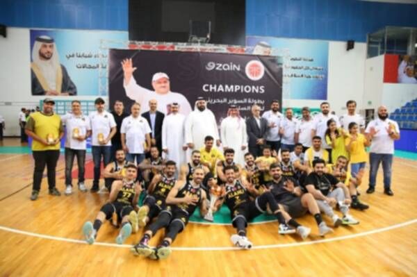 تتويج الأهلي بالسوبر البحريني للسلة