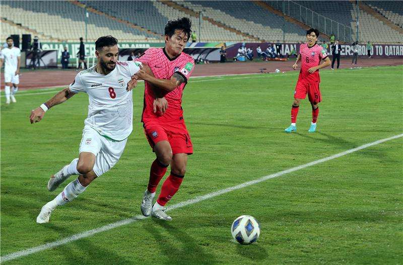 من مواجهة سابقة لمنتخب إيران أمام كوريا الجنوبية