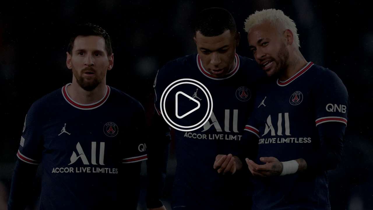 نيمار ومبابي وميسي