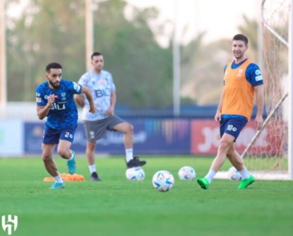 من تدريبات الهلال