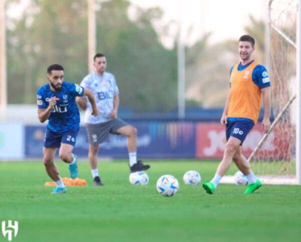 من تدريبات الهلال