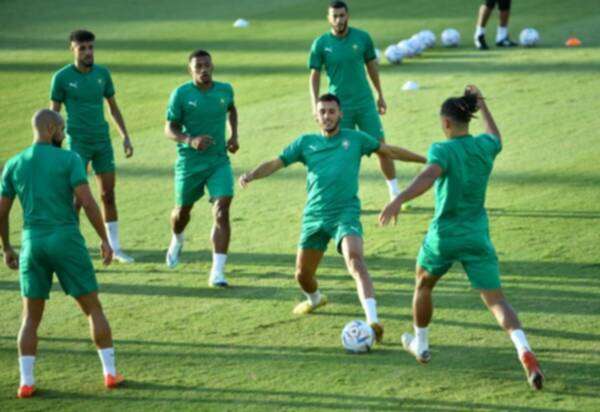 من تدريبات المنتخب