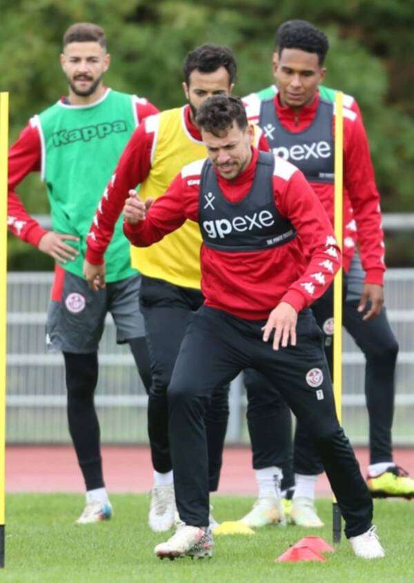 من تدريبات منتخب تونس اليوم