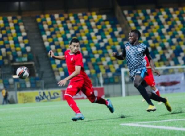 من مبارة الفريق الأخيرة