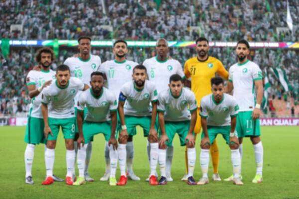 لاعبو منتخب السعودية