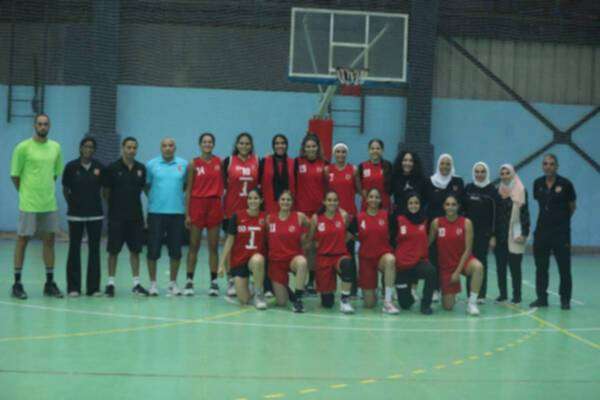 الفريق الأول لسيدات كرة السلة بالنادي الأهلي