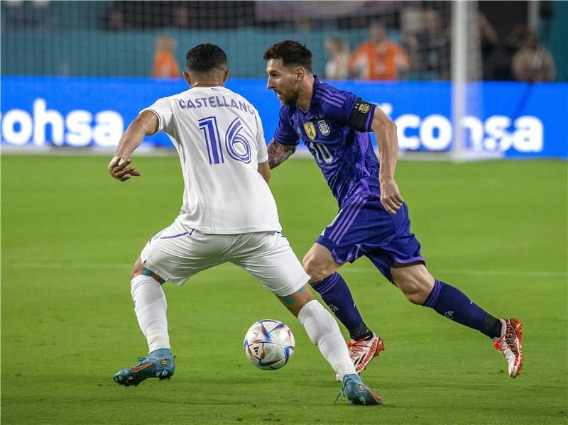 ميسي من مواجهة الهندوراس الأخيرة