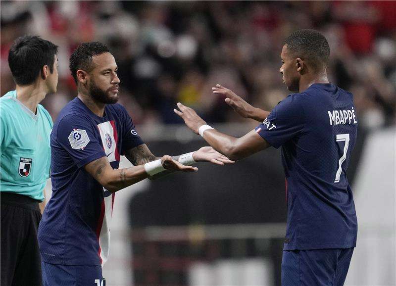 نيمار ومبابي