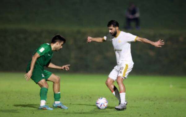 جانب من المباراة