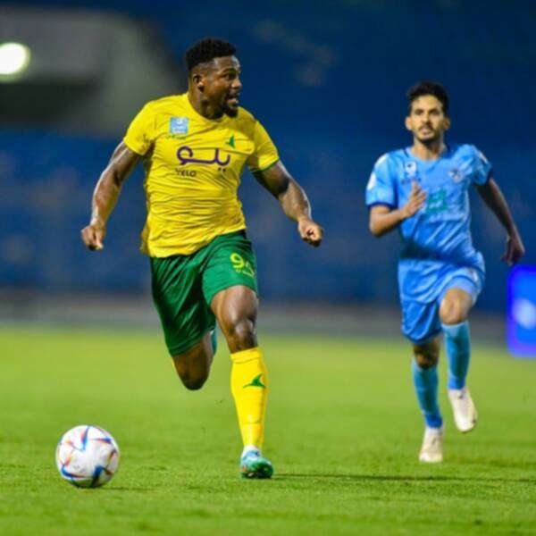 جانب من المباراة