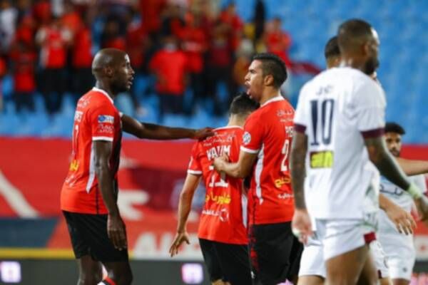 من مباراة الرائد والعدالة