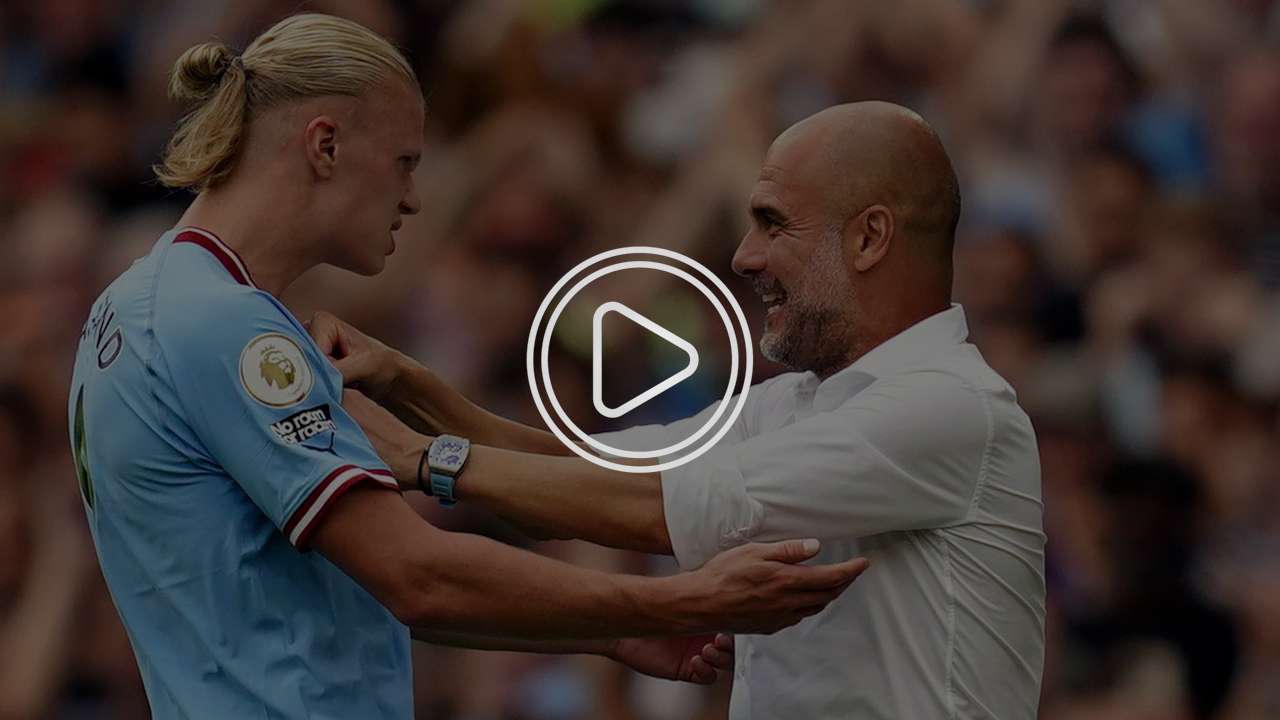 هالاند وجوارديولا