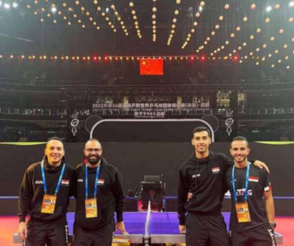 منتخب مصر لرجال تنس الطاولة