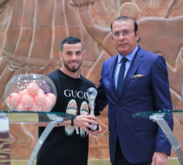 من حفل قرعة الدوري العراقي الممتاز لكرة القدم