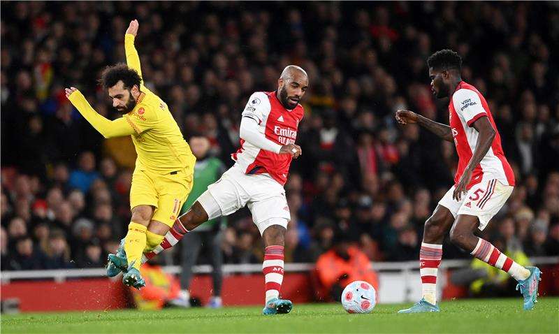 من لقاء سابق بين ليفربول وآرسنال