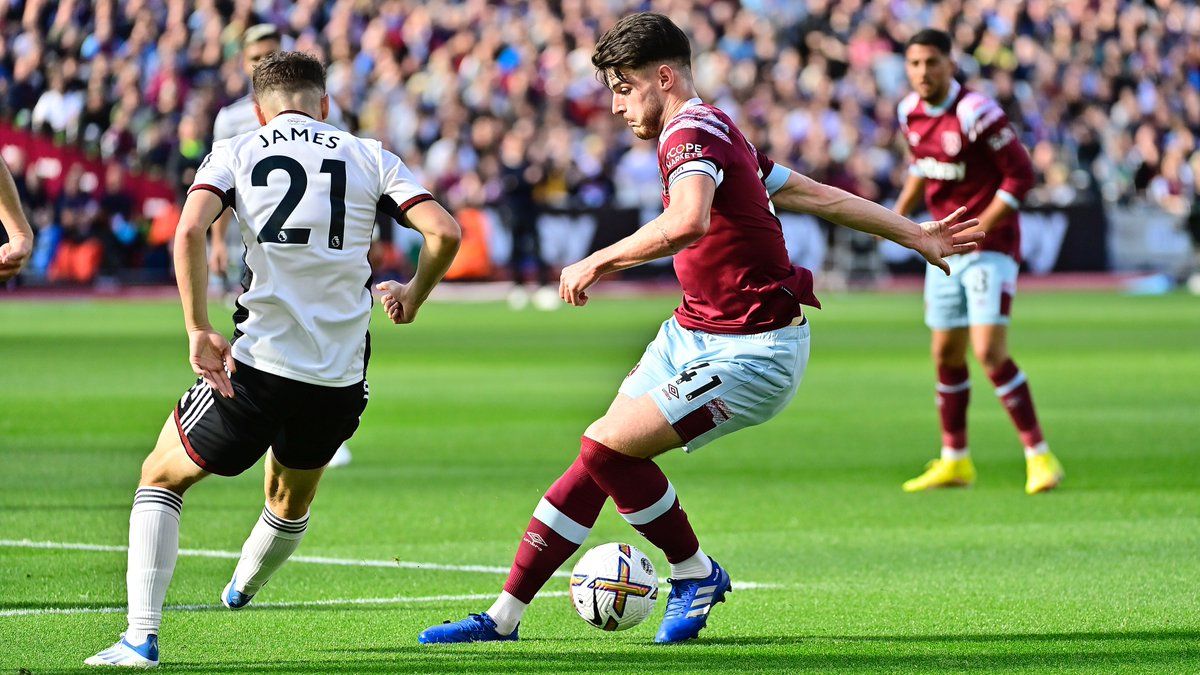 من مباراة وست هام وفولهام