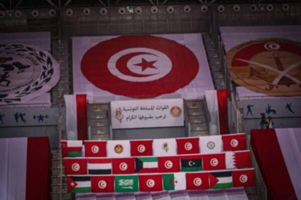 من مراسم التتويج